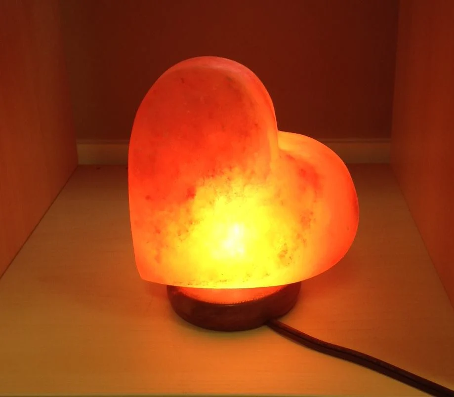 Heart Salt lamp